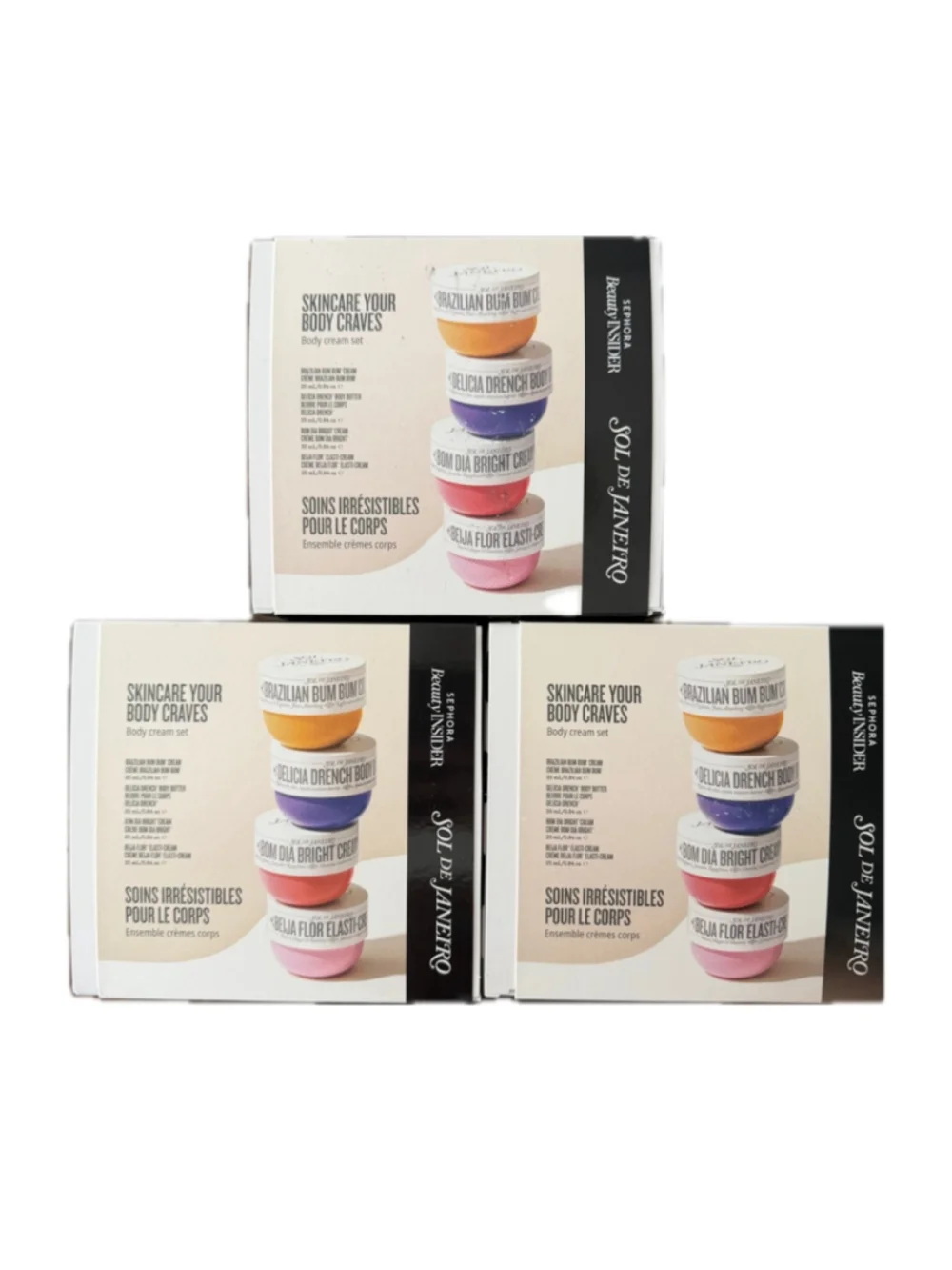 BUNDLE OF 3!! Sol de Janeiro Body Cream Set - 25ml each